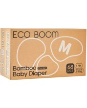 Бамбукови еко пелени Eco Boom Premium - Размер 3, 6-10 kg, 68 броя -1