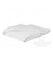 Бебешко одеяло Baby Matex - Bono, 75 x 100 cm, бяло