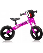 Балансиращо колело Dino Bikes - Rosa Fluo, розово -1