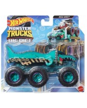 Бъги Hot Wheels Monster Trucks - Big Rigs, Mega Wrex, 1:64 -1