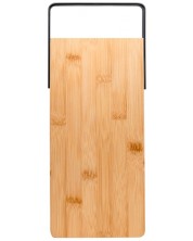 Бамбукова дъска Nerthus - За рязане и сервиране, 30 x 14.4 cm
