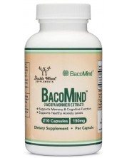 BacoMind, 150 mg, 210 капсули, Double Wood