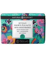 Barwa Natural Expert Натурален хидратиращ сапун с ирис и ниацинамид, 100 g -1