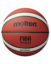 Баскетболна топка Molten - B5G3800, Размер 5, кафява