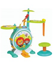  Барабани Hola Toys - На стойка със столче