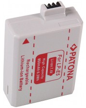 Батерия Patona - Standard, заместител на Canon LP-E5, бяла