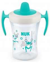 Неразливаща се чаша с мек накрайник Nuk Evolution - Trainer Cup, 230 ml -1