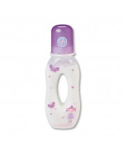 Пластмасово шише Baby Nova - 250 ml, лилаво