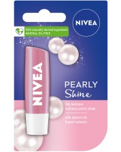 Nivea Балсам за устни Pearly Shine, 4.8 g -1