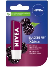 Nivea Балсам за устни Blackberry Shine, 4.8 g