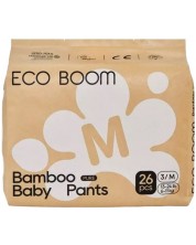 Бамбукови еко пелени гащи Eco Boom Premium - Размер 3, 6-11 kg, 26 броя -1