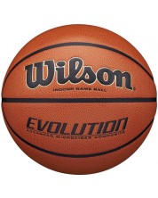 Баскетболна топка Wilson - Evolution, размер 7, кафява