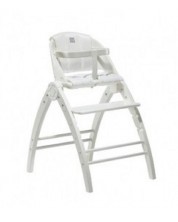 Столче за хранене BabyDan - Angel Feast, бяло