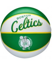 Баскетболна топка Wilson - NBA Team Retro Mini Boston Celtics, зелена