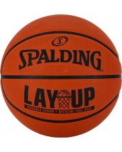 Баскетболна топка SPALDING - LayUp, размер 7, оранжева -1