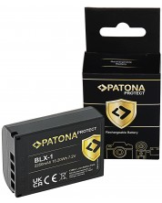 Батерия Patona - Protect, заместител на Olympus BLX-1 OM-1, черна