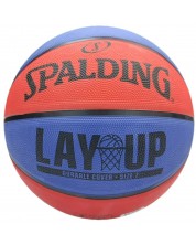 Баскетболна топка SPALDING - LayUp, размер 7, синя -1