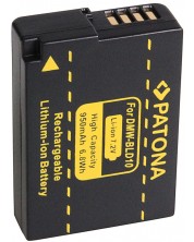 Батерия Patona - заместител на Panasonic DMW-BLD10, черна