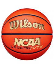 Баскетболна топка Wilson - NCAA Legend VTX, размер 7, оранжева