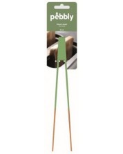 Бамбукова щипка Pebbly - 24 cm, зелена