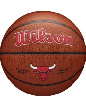 Баскетболна топка Wilson - NBA Team Alliance Chicago Bulls, размер 7 -1