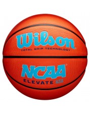 Баскетболна топка Wilson - NCAA Elevate VTX, размер 7, оранжева