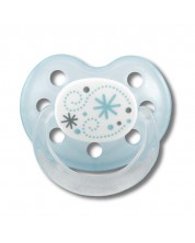 Бебешка силиконова залъгалка Baby Nova - Снежинка