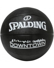 Баскетболна топка SPALDING - Downtown, размер 7, черна -1