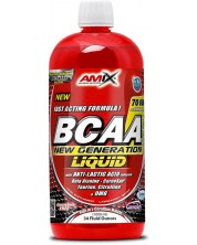 BCAA New Generation Liquid, малина, 1000 ml, Amix -1
