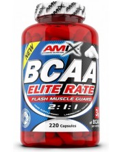 BCAA Elite Rate, 220 капсули, Amix -1
