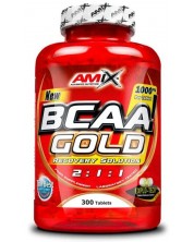 BCAA Gold, 300 таблетки, Amix -1