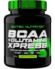 BCAA + Glutamine Xpress, ябълка, 600 g, Scitec Nutrition