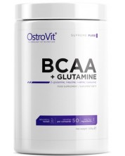 BCAA + Glutamine, неовкусен, 500 g, OstroVit -1