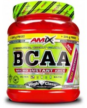 BCAA Micro-Instant Juice, малинова лимонада, 400 + 100 g, Amix