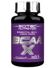 BCAA X, 120 капсули, Scitec Nutrition