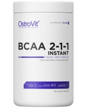 BCAA 2:1:1 Instant, неовкусен, 400 g, OstroVit -1