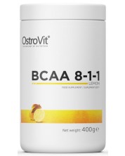 BCAA 8:1:1, лимон, 400 g, OstroVit -1