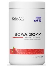 BCAA 20:1:1, ягода, 400 g, OstroVit -1