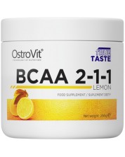 BCAA 2:1:1, лимон, 200 g, OstroVit -1