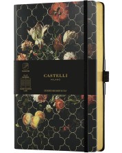 Бележник Castelli Vintage Floral - Tulip, 13 x 21 cm, линиран