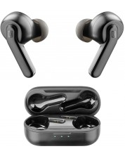 Безжични слушалки с микрофон Cellularline - Sheer, TWS, черни