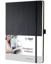 Бележник Sigel Conceptum - A4, черен