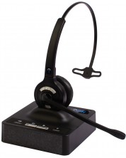 Безжична слушалка с микрофон IPN - W980 Mono Dect, черна -1