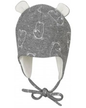 Бебешка зимна шапка Sterntaler - С принт на мечета, 43 cm, 5-6 м -1