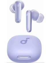 Безжични слушалки Anker - Soundcore P40i, TWS, ANC, лилави