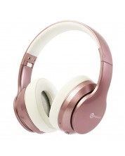 Безжични слушалки PowerLocus - P6, розови -1