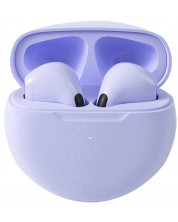 Безжични слушалки Moye - Aurras 2, TWS, лилави