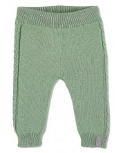 Бебешки плетени панталонки Sterntaler - С рипсен подгъв, 86 cm, 12-18 месеца -1