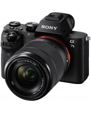 Безогледален фотоапарат Sony - Alpha A7 II, FE 28-70mm OSS, Black