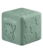 Бебешка играчка Sophie la Girafe - Релефен куб -1